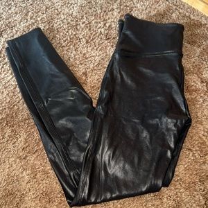 Spend faux leather leggings